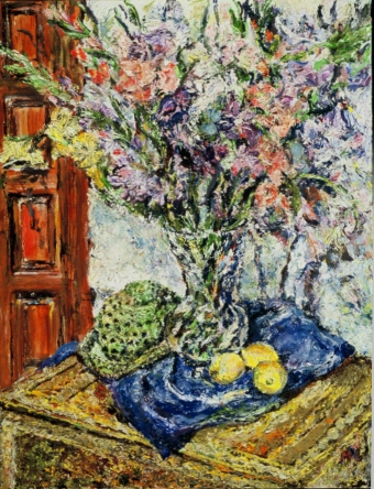 Gladiolas in September